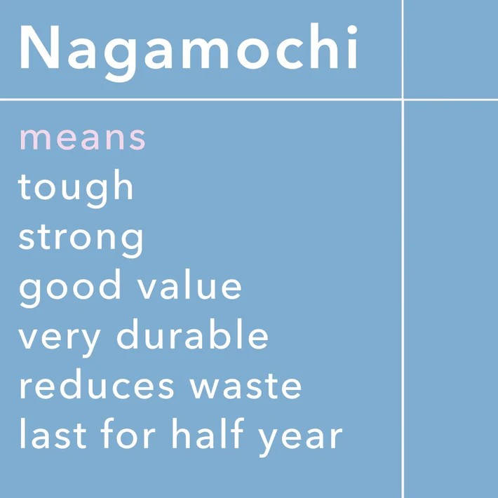 Nagamochi Sunsun sponge/ 4pcs set