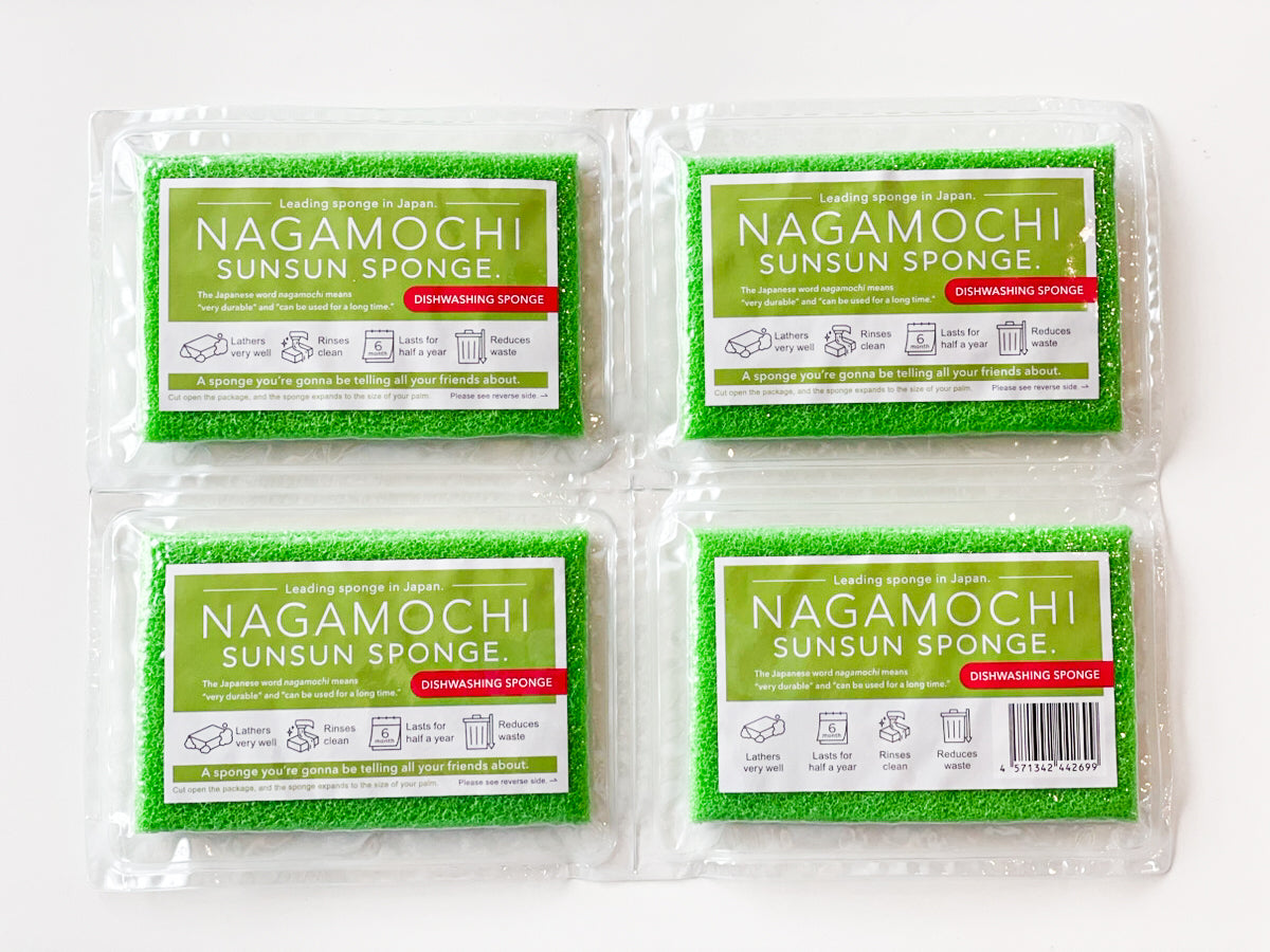 Nagamochi Sunsun sponge/ 4pcs set