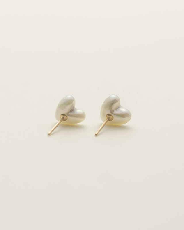 K18 heart Akoya pierce(yoaa)
