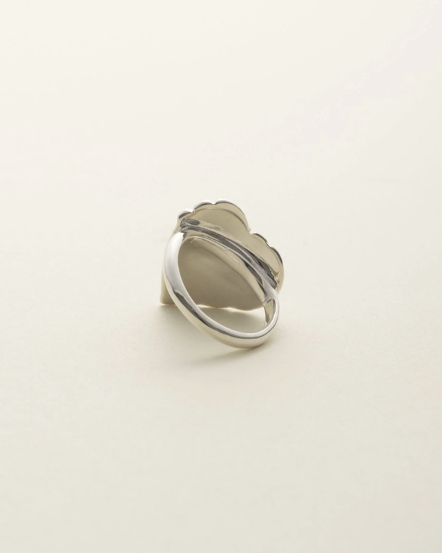 Heart button ring(yoaa)