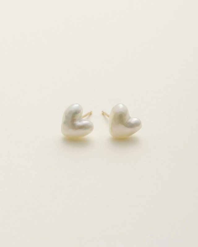K18 heart Akoya pierce(yoaa)
