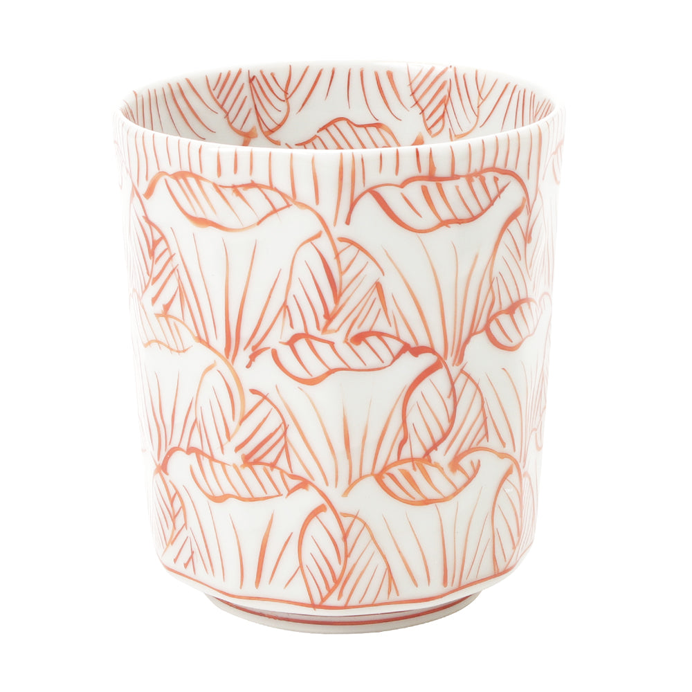 Japanese Tea cup / Floral Petal Red/ 2 Color