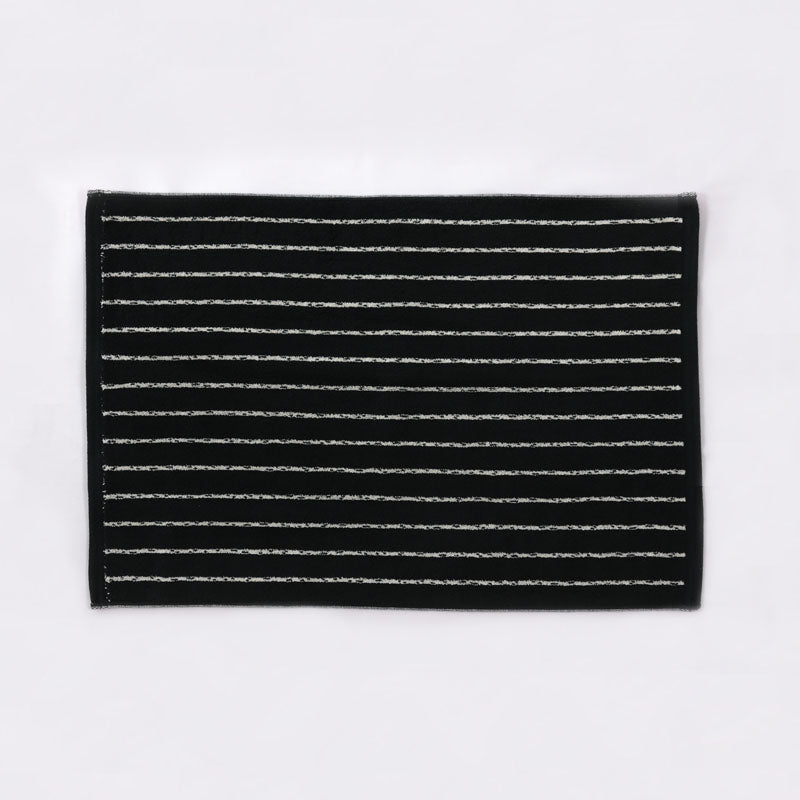 【WA-SHI Stripe of Imabari Towel】Bath Towel, Face Towel, Hand Towel, Handkerchief/ Begie, Brown, Grey, Black