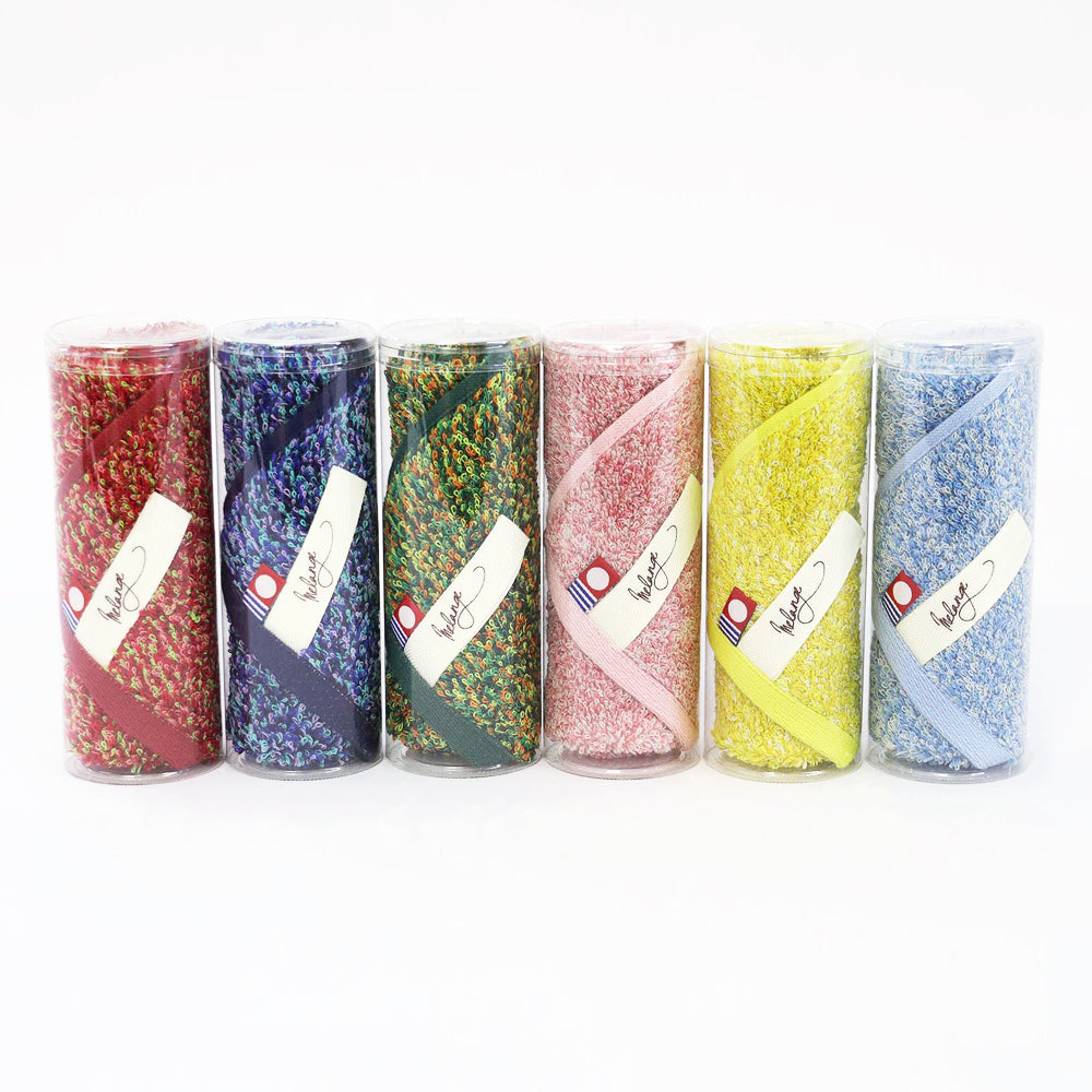 【Melange of Handkerchief with gift package】/ 6colors / Imabari Towel