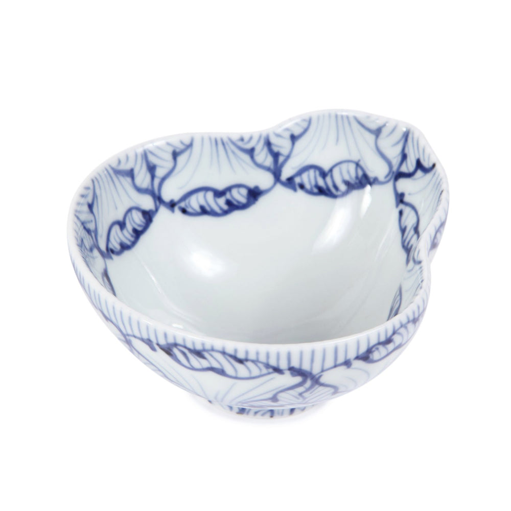 3.5in Small Bowl /GourdType / Floral Petal/ Arabesque-1