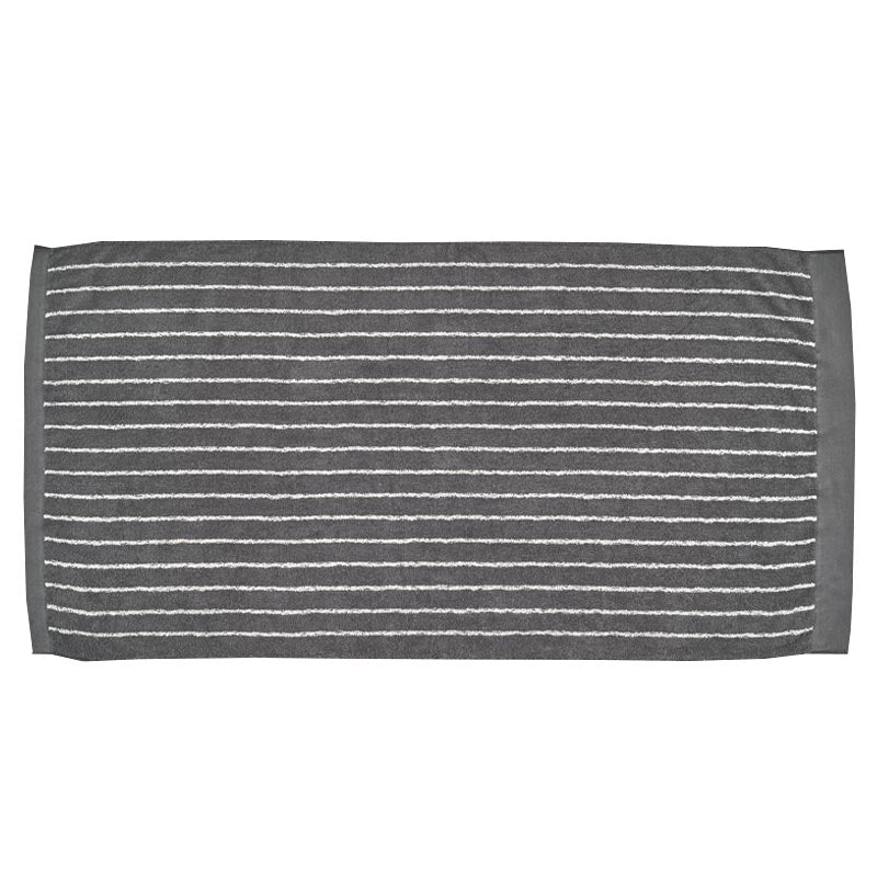 【WA-SHI Stripe of Imabari Towel】Bath Towel, Face Towel, Hand Towel, Handkerchief/ Begie, Brown, Grey, Black