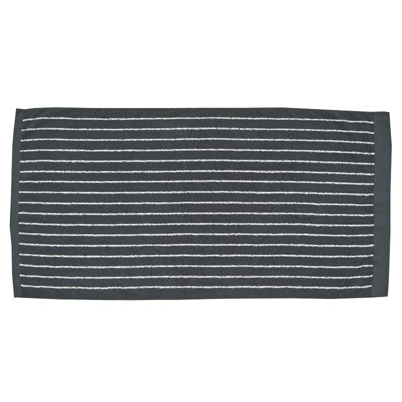 【WA-SHI Stripe of Imabari Towel】Bath Towel, Face Towel, Hand Towel, Handkerchief/ Begie, Brown, Grey, Black