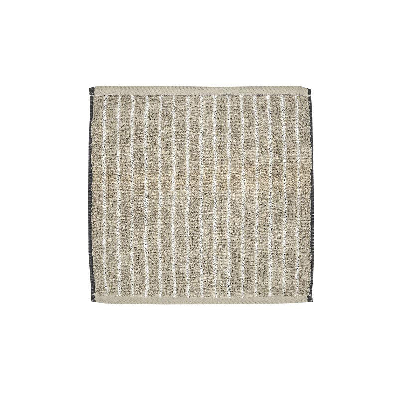 【WA-SHI Stripe of Imabari Towel】Bath Towel, Face Towel, Hand Towel, Handkerchief/ Begie, Brown, Grey, Black