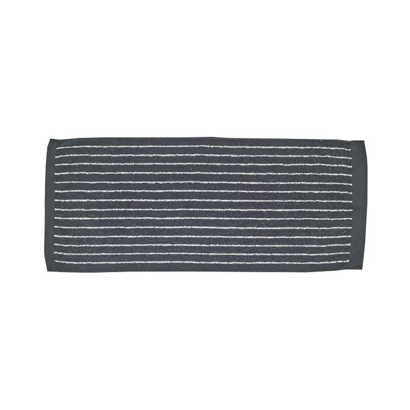 【WA-SHI Stripe of Imabari Towel】Bath Towel, Face Towel, Hand Towel, Handkerchief/ Begie, Brown, Grey, Black