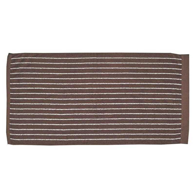 【WA-SHI Stripe of Imabari Towel】Bath Towel, Face Towel, Hand Towel, Handkerchief/ Begie, Brown, Grey, Black