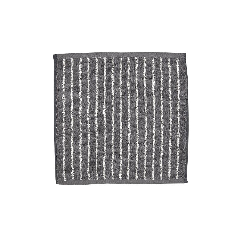 【WA-SHI Stripe of Imabari Towel】Bath Towel, Face Towel, Hand Towel, Handkerchief/ Begie, Brown, Grey, Black