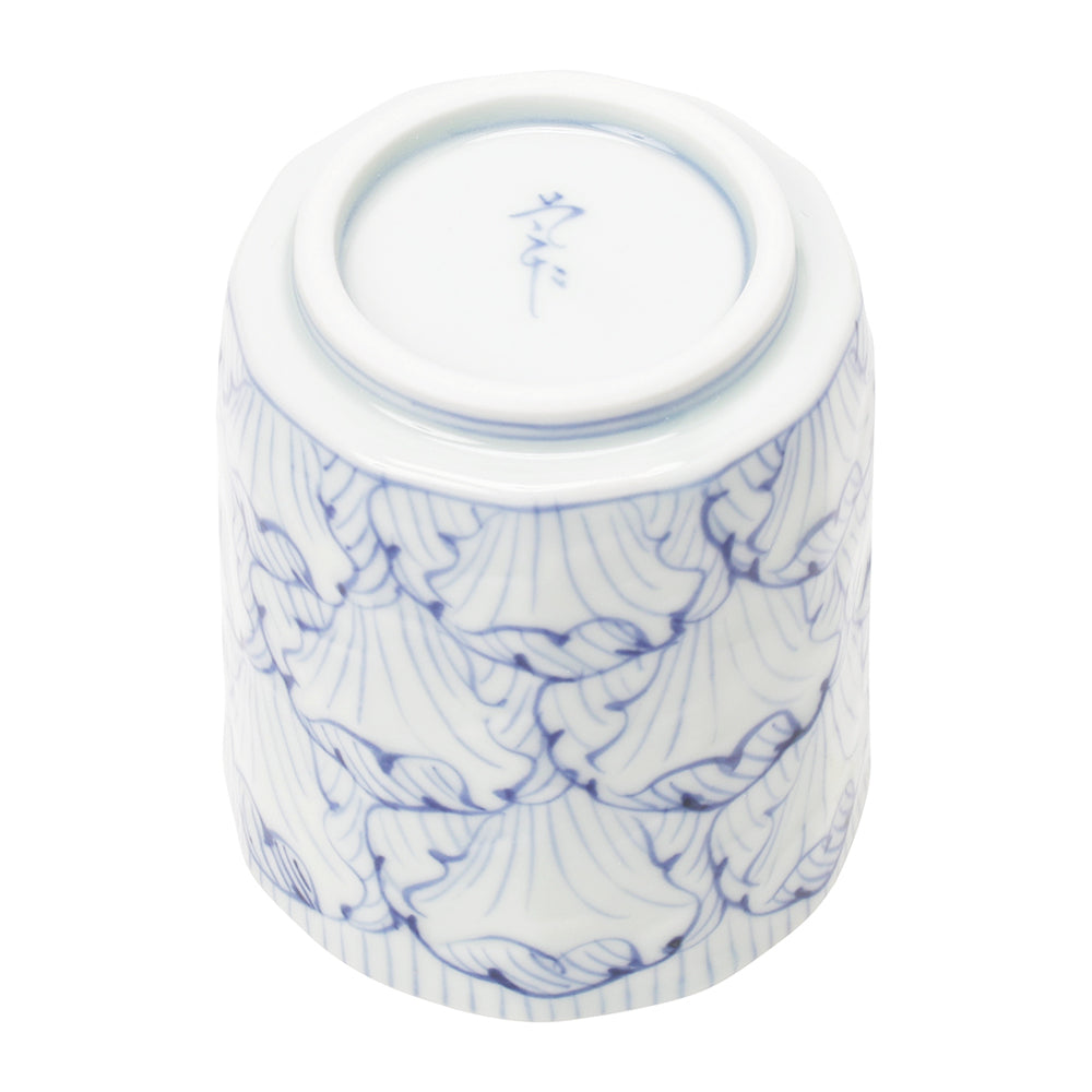 Japanese Tea cup / Petal Blue