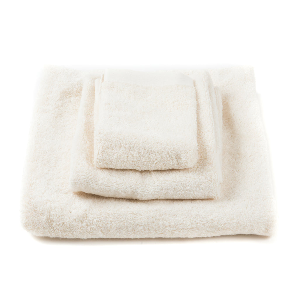 【ECO towel of Imabari Towel】Bath Towel, Face Towel, Hand Towel, Handkerchief/ Natural White