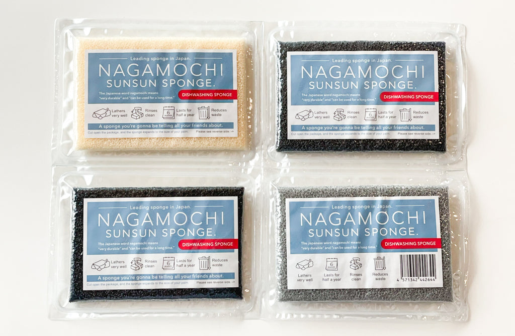 Nagamochi Sunsun sponge/ 4pcs set