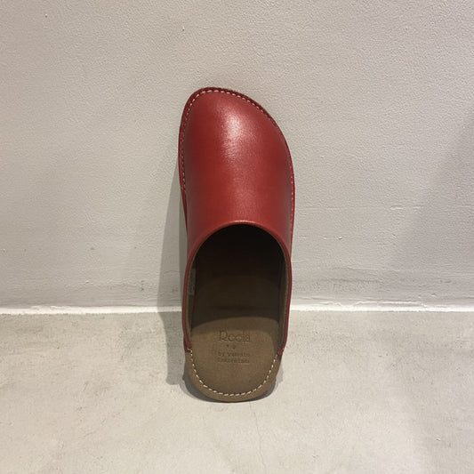 【Gloss Leather room shoes】 / Ruby, Gray, Wine, Olive（YRJ 003）