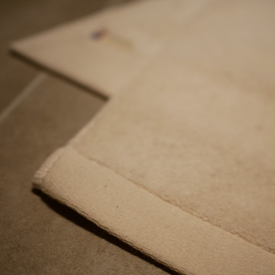 【ECO towel of Imabari Towel】Bath Towel, Face Towel, Hand Towel, Handkerchief/ Natural White