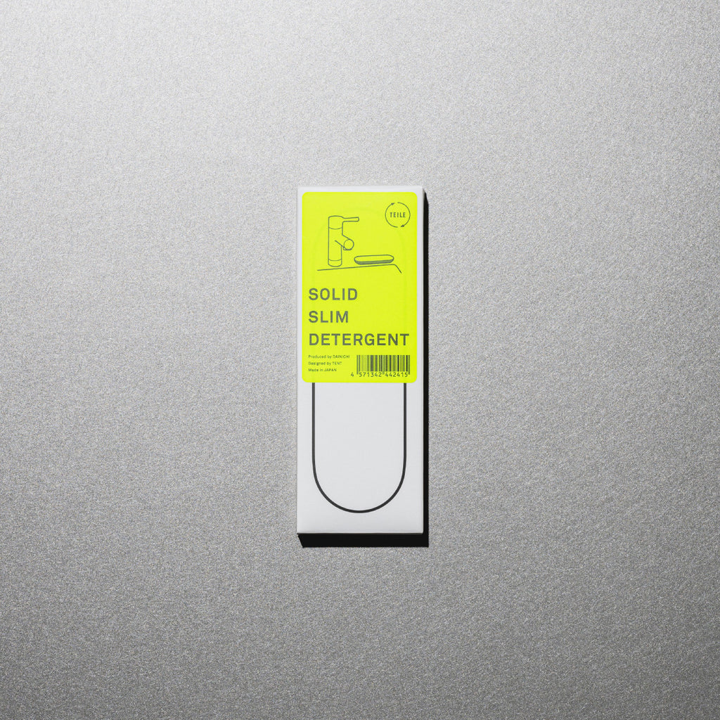 Solid Slim DETERGENT/ TEILE / design by TENT