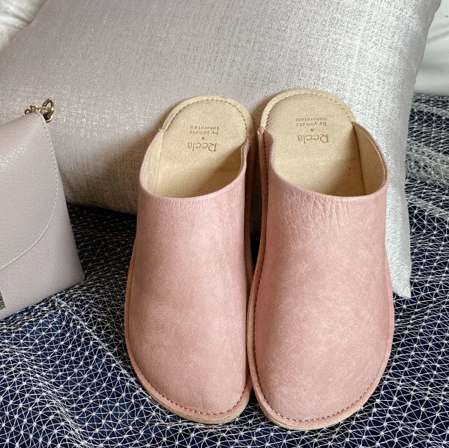 【Soft smooth leather room shoes】/ KURUMI, Sakura/ S～XXL（YRJ221）