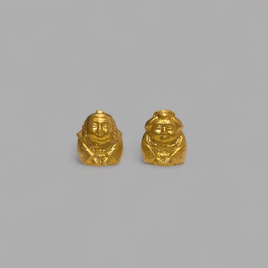 Fukusuke set/ Fukusuke, Otafuku/ Gold