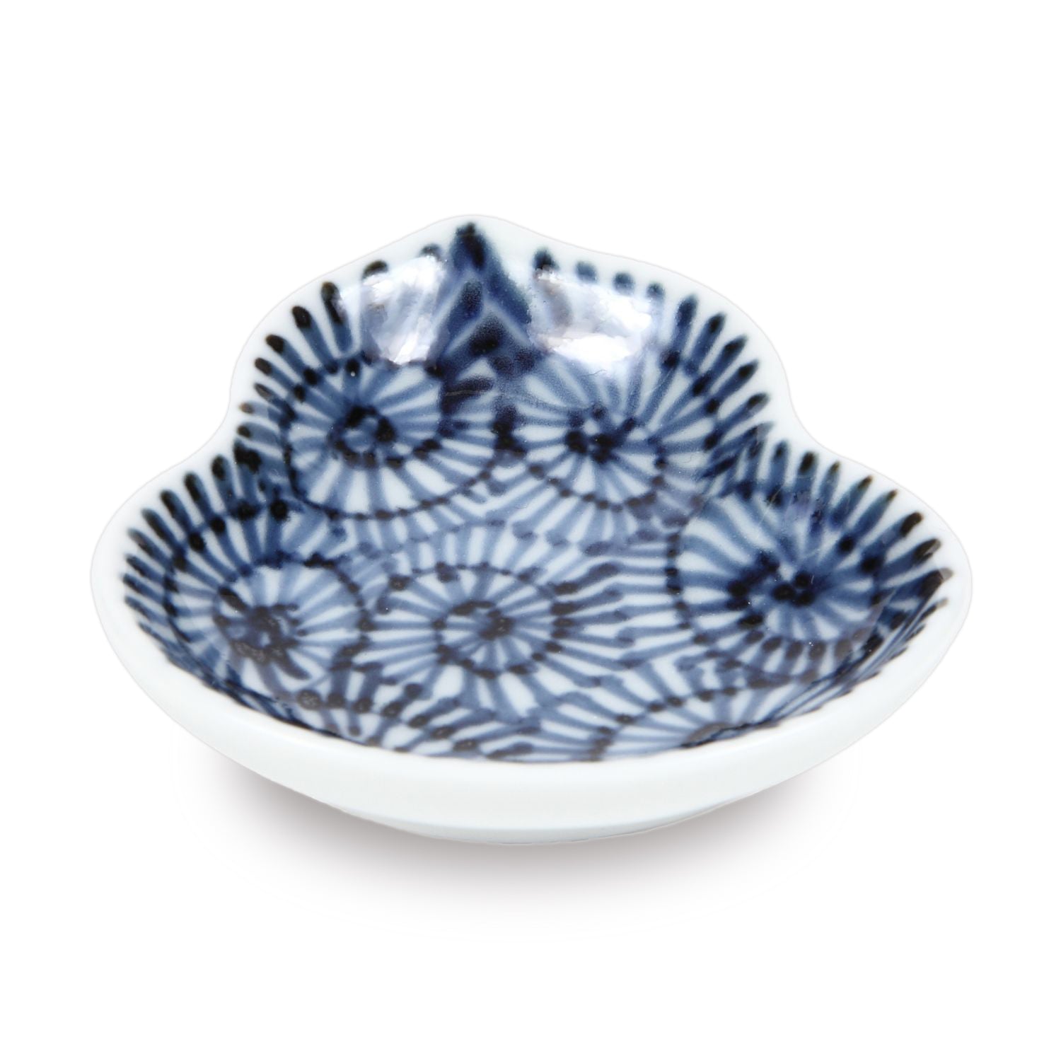 2.9 inch Gourd Plate/ Mamezara /Arabesque-1