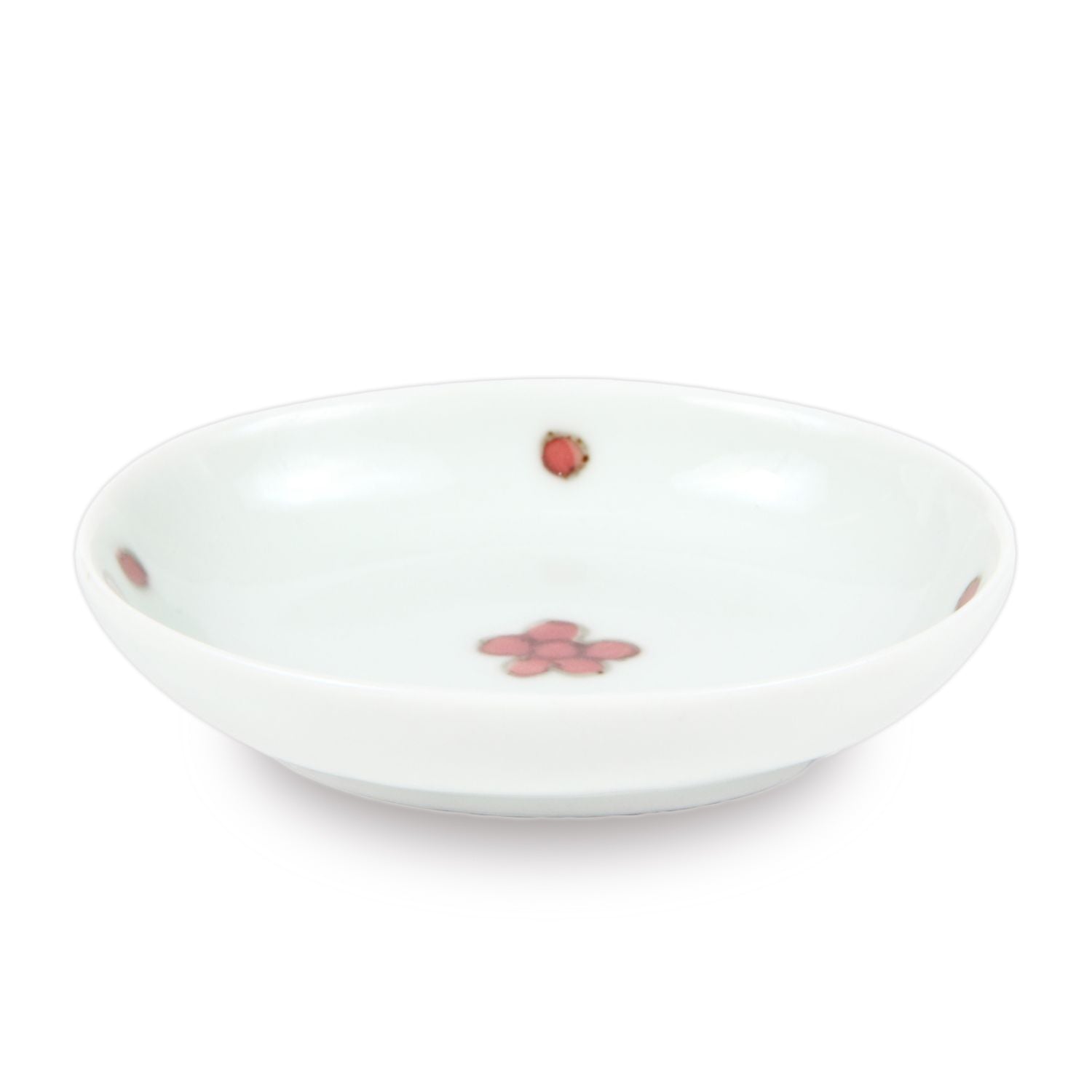 2.2inch Oval Plate/ Mamezara / Flower