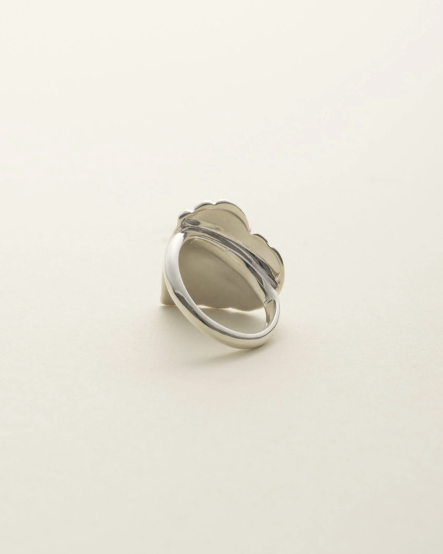 Heart button ring（yoaa）