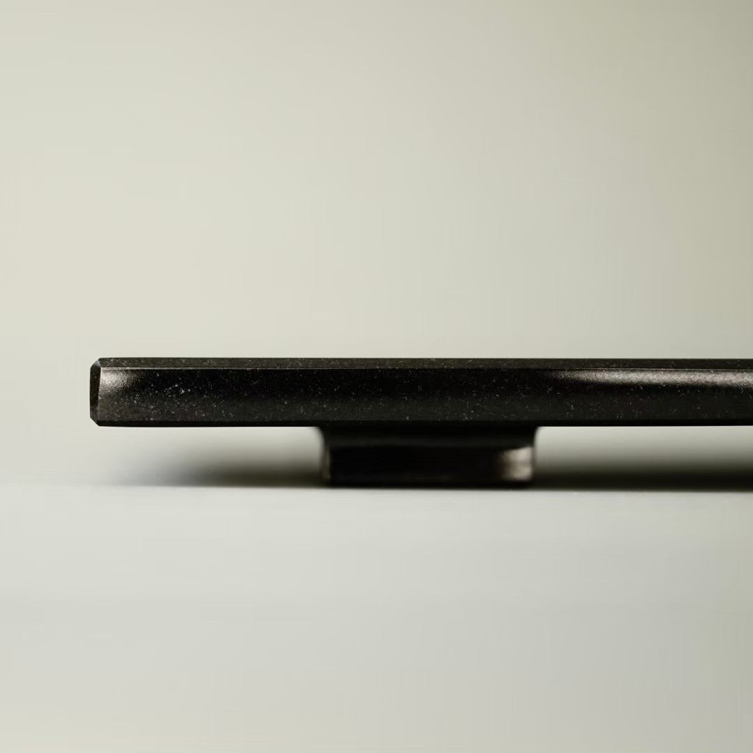 sushi stone tray/L(BLACK)