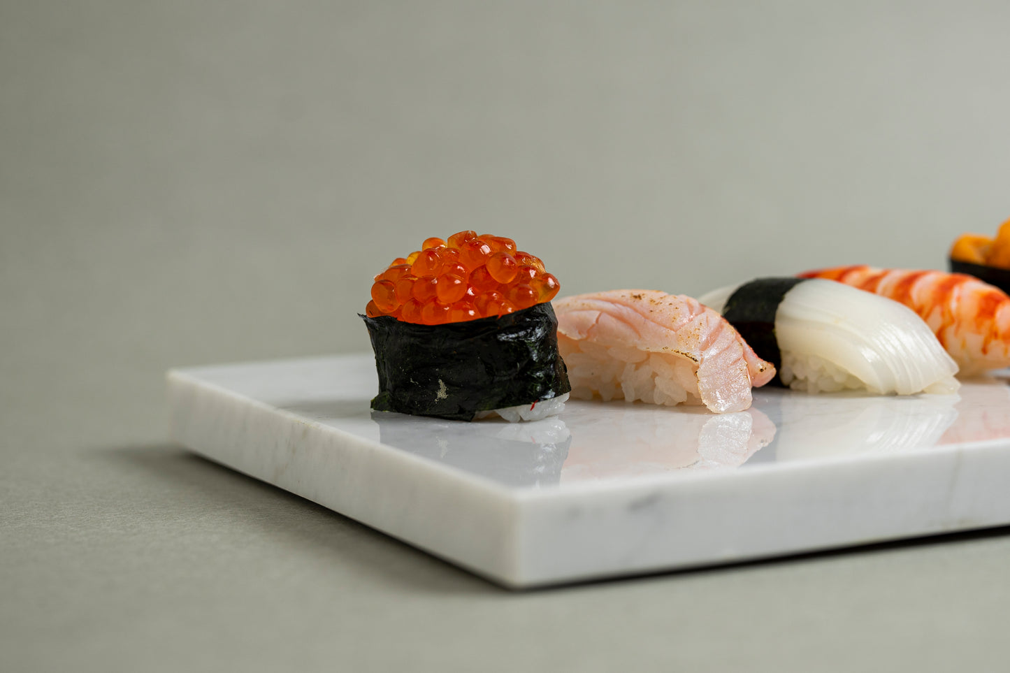 sushi stone tray/L(WHITE)