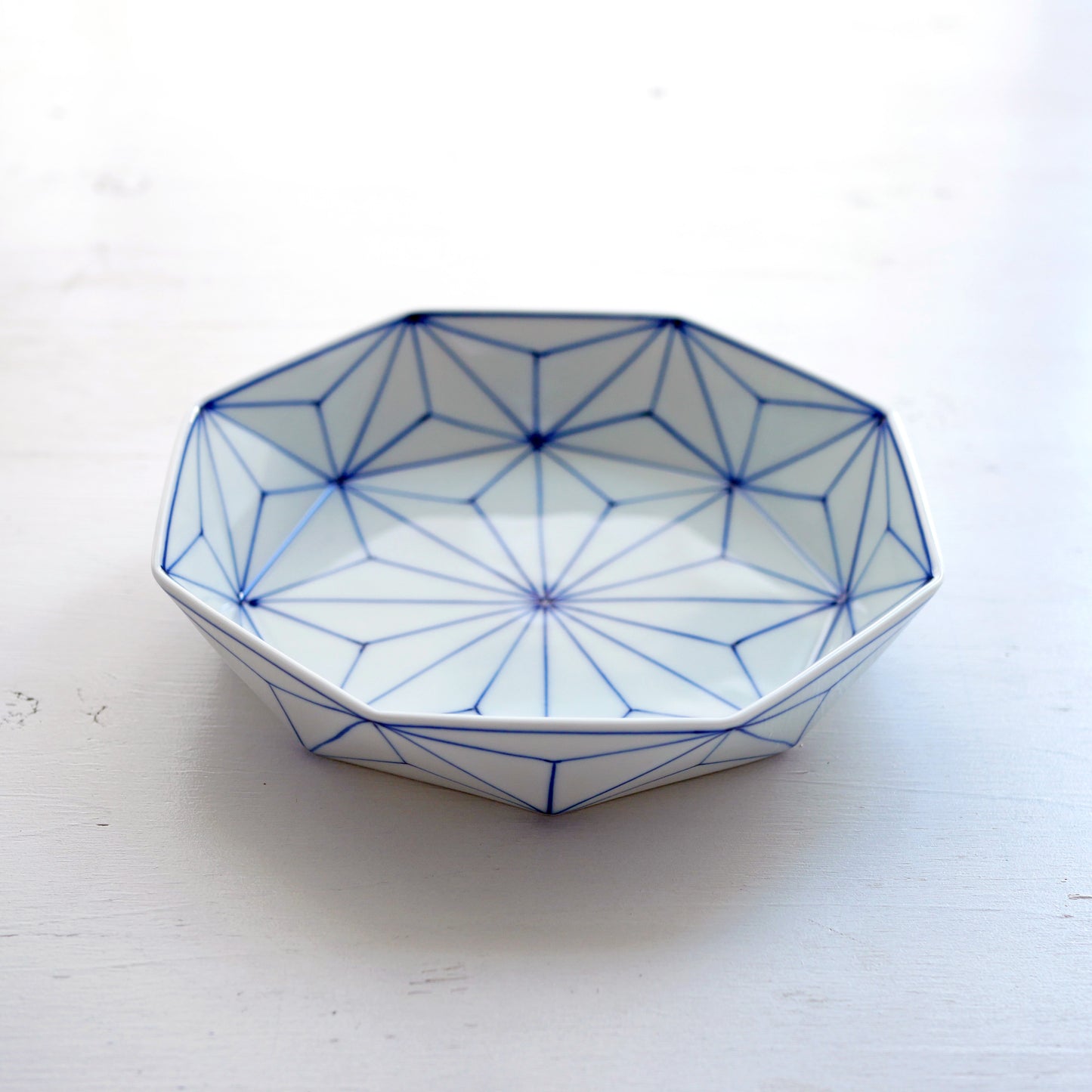 Asanoha three-set bowl